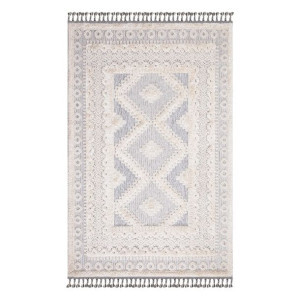 Dywan nowoczesny  do salonu Valencia  730 szaro-kremowy - 160 x 230