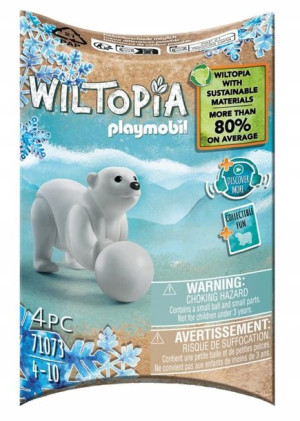 Playmobil  Wiltopia Mały niedźwiedź polarny 71073