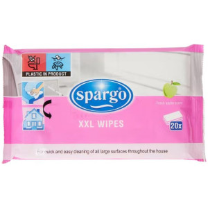 Wilgotne chusteczki oczyszczające Spargo XXL