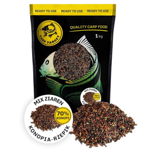 MIX Ziaren Carp Target Konopia Rzepik Zanęta 1kg