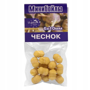 Mini kulki proteinowe 6x10mm przynęta Czosnek