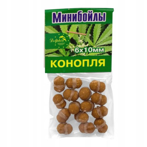 Mini kulki proteinowe 6x10mm przynęta Konopie