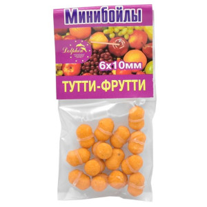 Mini kulki proteinowe 6x10mm przynęta Tutti Frutti
