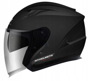 Mt Kask Otwarty Jet Z Blendą Avenue Solid Matt L
