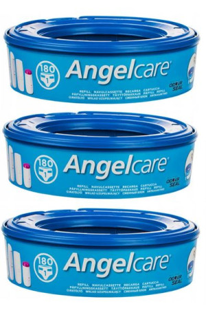 ANGELCARE 3 x WKLAD DO POJEMNIKA NA PIELUCHY antybakteryjny