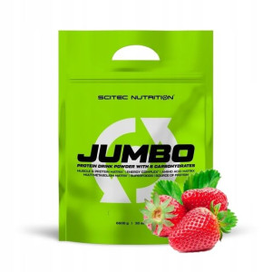 Gainer Jumbo truskawkowy Scitec Nutrition 6600 g