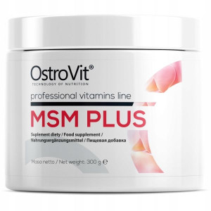 OSTROVIT - MSM PLUS 300g - msm glukozamina wit. C