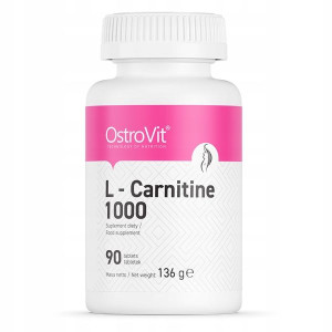 OSTROVIT L-Carnitine 1000 90t | KARNITYNA SPALACZ