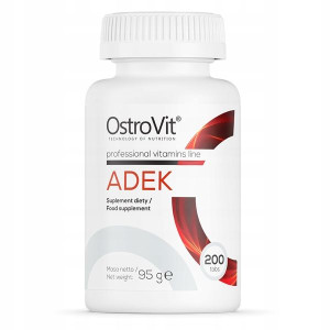 OstroVit ADEK 200 tab. | witamina A D3 E K MK-7