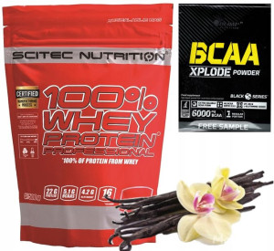 SCITEC 100% Whey Protein Professional 500g WPC WPI