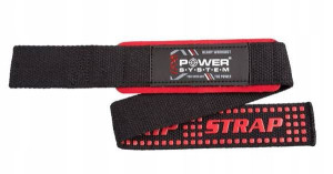 POWER-SYSTEM PASKI XTR-GRIP STRAPS-RED uniwersalny