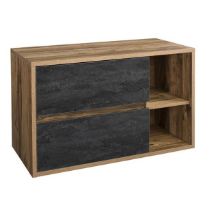 Szafka pod umywalkę z blatem 100 cm COMAD HAMPTON CONCRETE 824 -100BL