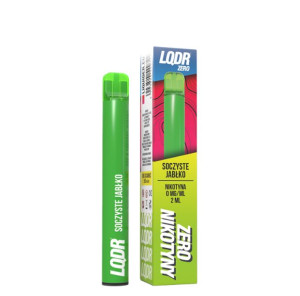 LQDR BAR - Soczyste Jabłko Ice 0mg 800puffs