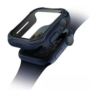 Etui ochronne UNIQ Torres do Apple Watch Series 4/5/6/SE 44mm niebieski