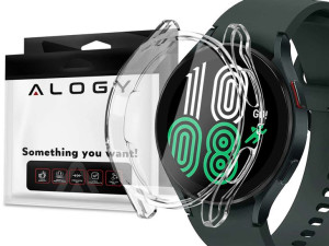 Etui silikonowe Alogy case do Galaxy Watch Active 2 40mm Różowe złoto