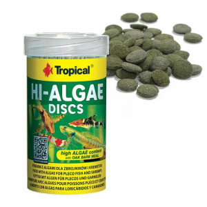 Tropical HI-ALGAE DISCS 250ml/150g - pokarm dla zbrojników i krewetek