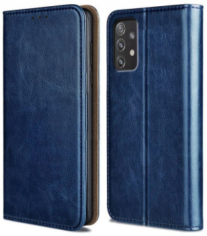 Etui SKÓRZANE do Samsung Galaxy A52 / A52 5G SZKŁO