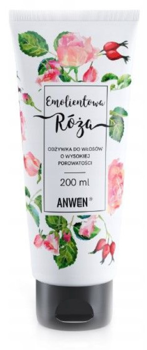 ANWEN EMOLIENTOWA RÓŻA odżywka do włosów 200 ml