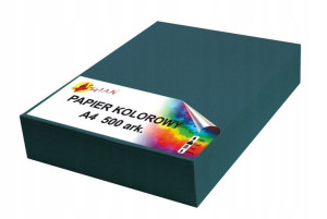 Papier kolorowy A4 80g turkusowy ciemny 500 ark