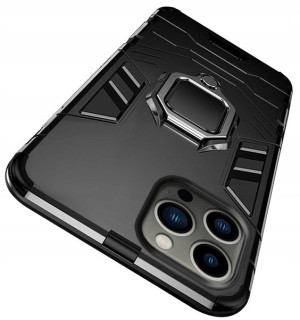 Etui Pancerne Ring + Szkło do iPhone 13 Pro Max