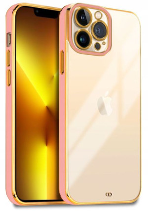 Etui Silicone Eyes + Szkło 9H do iPhone 13 Pro Max