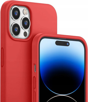 Etui Case Silicone + Szkło 9H do iPhone 14 Pro