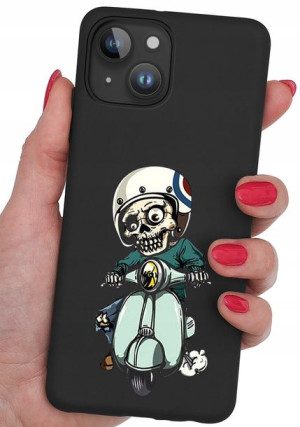 ETUI CASE WZORY + SZKŁO 9H do Apple iPhone 14