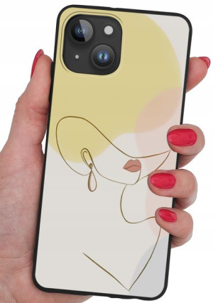 ETUI CASE WZORY + SZKŁO 9H do Apple iPhone 14