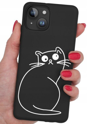 ETUI CASE WZORY + SZKŁO 9H do Apple iPhone 14