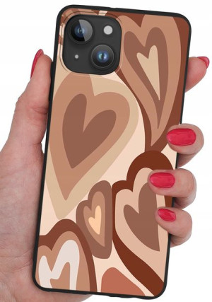ETUI CASE WZORY + SZKŁO 9H do Apple iPhone 14
