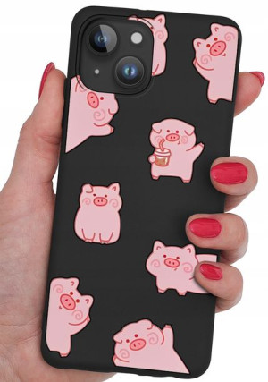 ETUI CASE WZORY + SZKŁO 9H do Apple iPhone 14