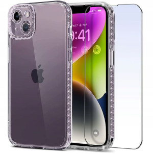 Etui do iPhone 14 Plus DIAMOND Case + Szkło 9H
