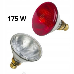 Lampa grzewcza 175 W PAR PROMIENNIK kwoka żarówka