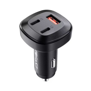 Acefast ładowarka samochodowa 66W 2x USB Typ C / USB, PPS, Power Delivery,