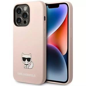 Etui Karl Lagerfeld KLHCP14XSLCTPI do iPhone 14 Pro Max 6,7" hardcase