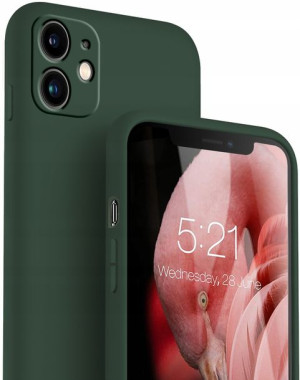 Etui Case Silicone + Szkło 9H do iPhone 11