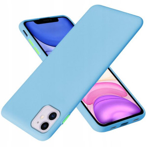 Etui do iPhone 11 Case Silikon + Szkło 9H
