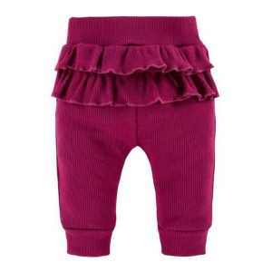Legginsy Bloom Falbanki Bordo 062