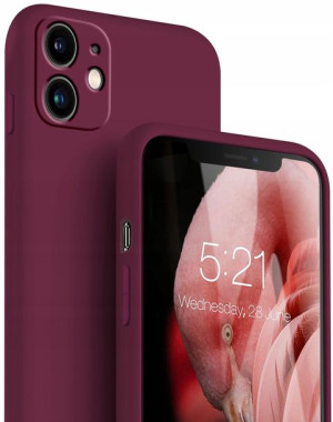 Etui Case Silicone + Szkło 9H do iPhone 11