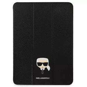 Karl Lagerfeld KLFC12OKHK iPad 12.9" Pro 2021 Book Cover czarny/black