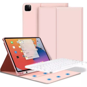 Sc Pen + Keyboard Ipad Pro 11 2020 / 2021 / 2022 Pink