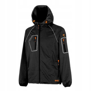 Kurtka Softshell Robocza Kaptur ISSA czarna