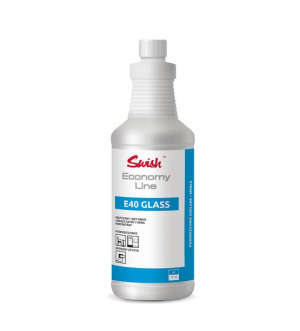 Swish E40 Glass Koncentrat 1 L Mycie Powierzchni Szklanych Połysk