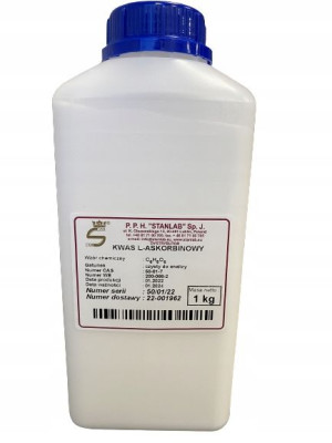 Witamina C Kwas L- Askorbinowy Stanlab Czda 1kg