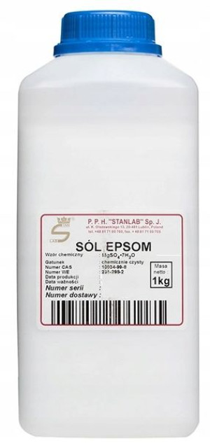 Stanlab Siarczan Magnezu 1000g Sól Gorzka Epsom
