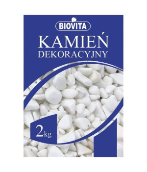 Biovita Otoczak Extra Biały Kamień Ozdobny Thassos 10-30mm 2kg