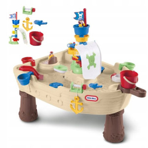 Little Tikes Stół Wodny Statek Piracki Piaskownica