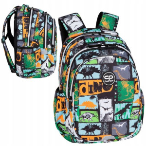 Coolpack Jerry Jurassic Plecak Szkolny 3-komory