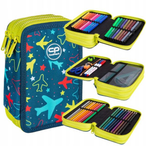 Coolpack Jumper 3 Piórnik Z Wyposażeniem Samoloty