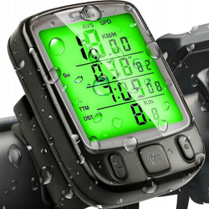 Licznik Rowerowy Wodoodporny 25 Funkcji Lcd